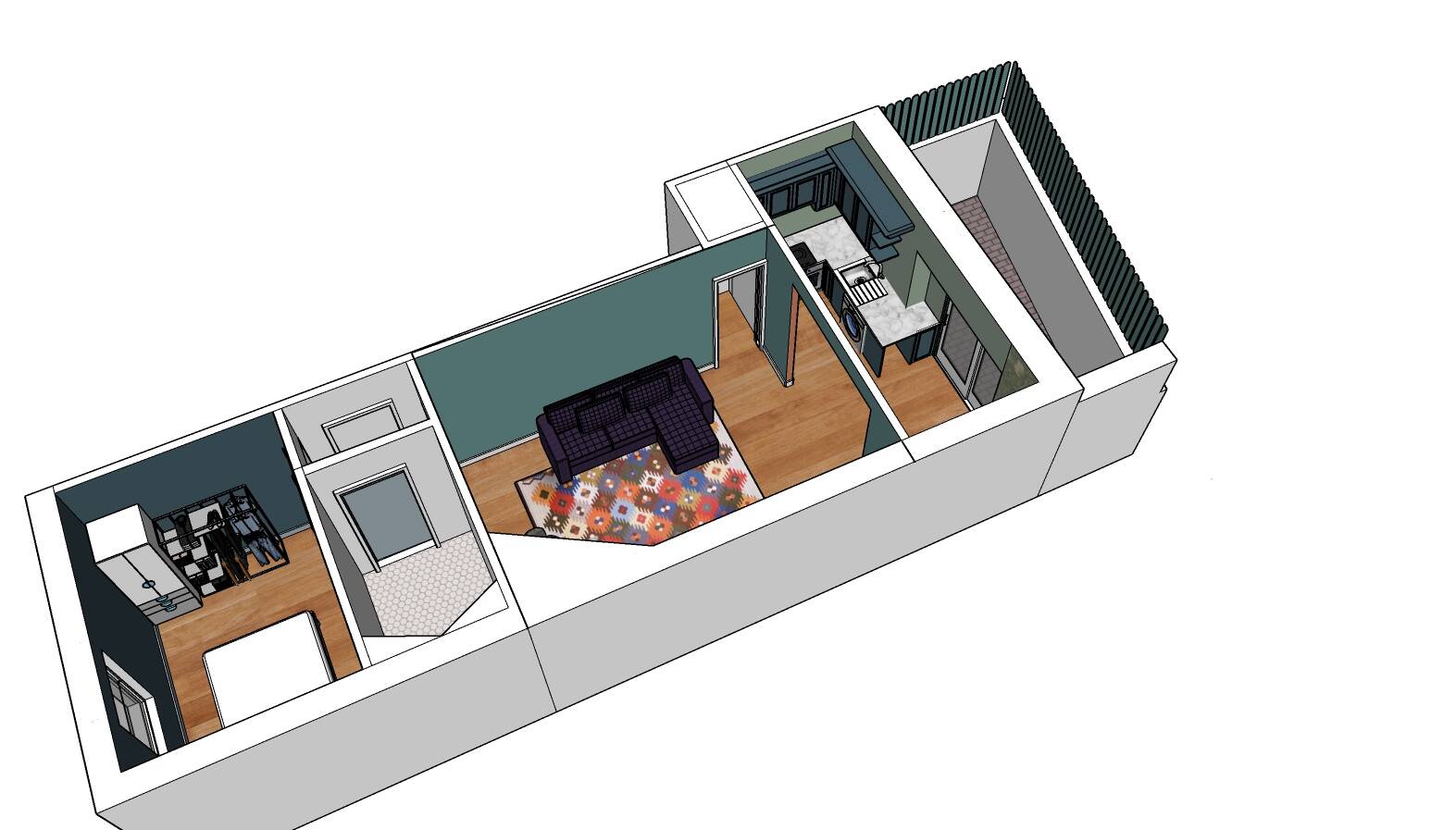 Coulter Interiors staging and interior design project 26